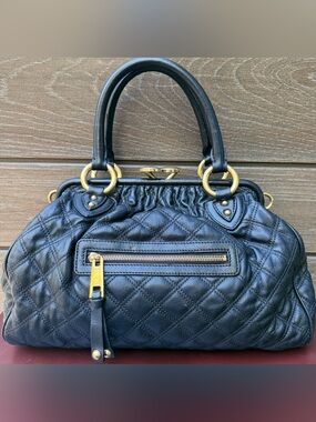 Marc Jacobs quilted leather Stam bag, vintage!